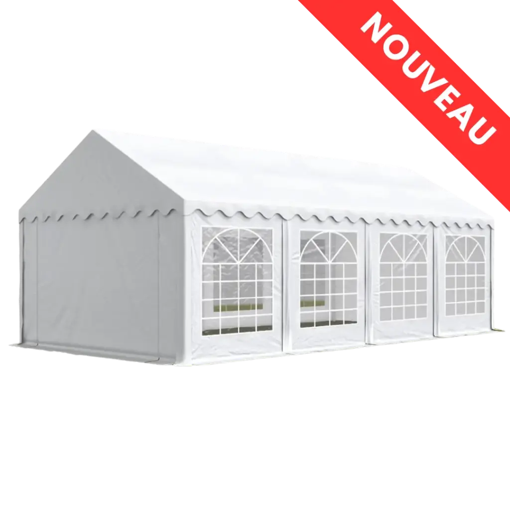 Barnum / Tente de réception 4x8 - Jusqu'à 40 personnes